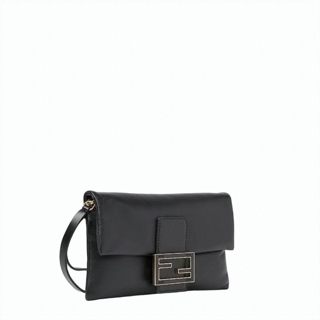 Fendi Rectangular Lambskin Shoulder Bag