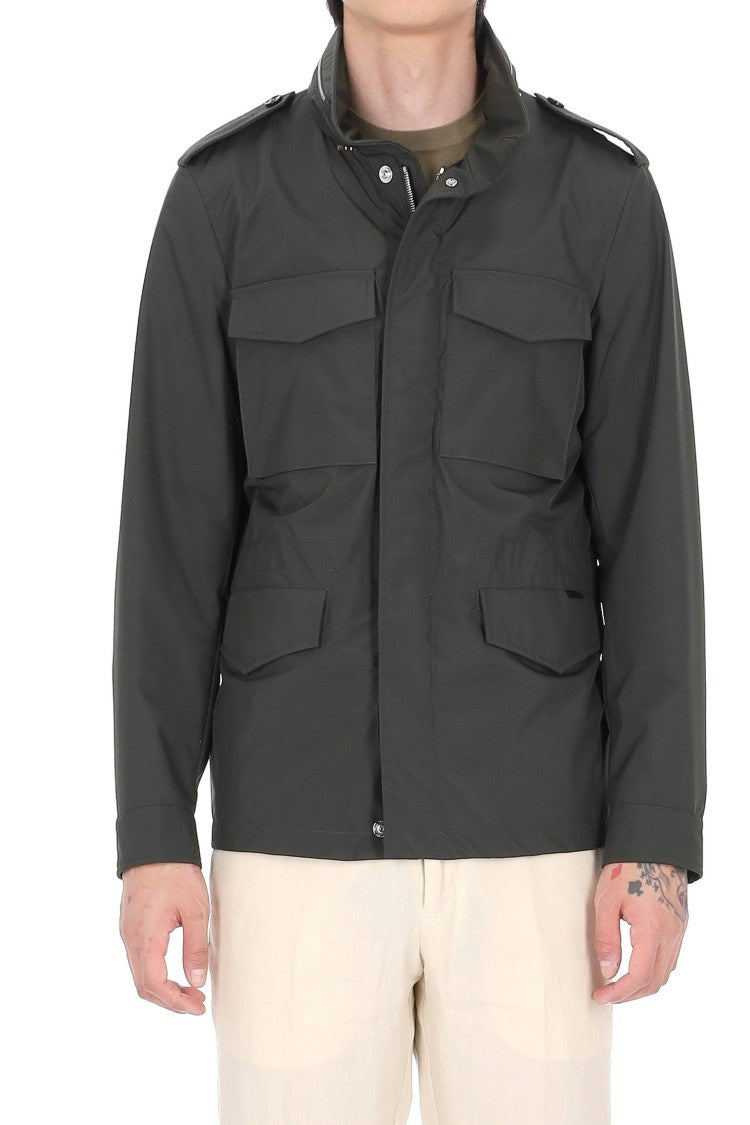 Moorer Denver-Stp Stretch Technical Field Jacket