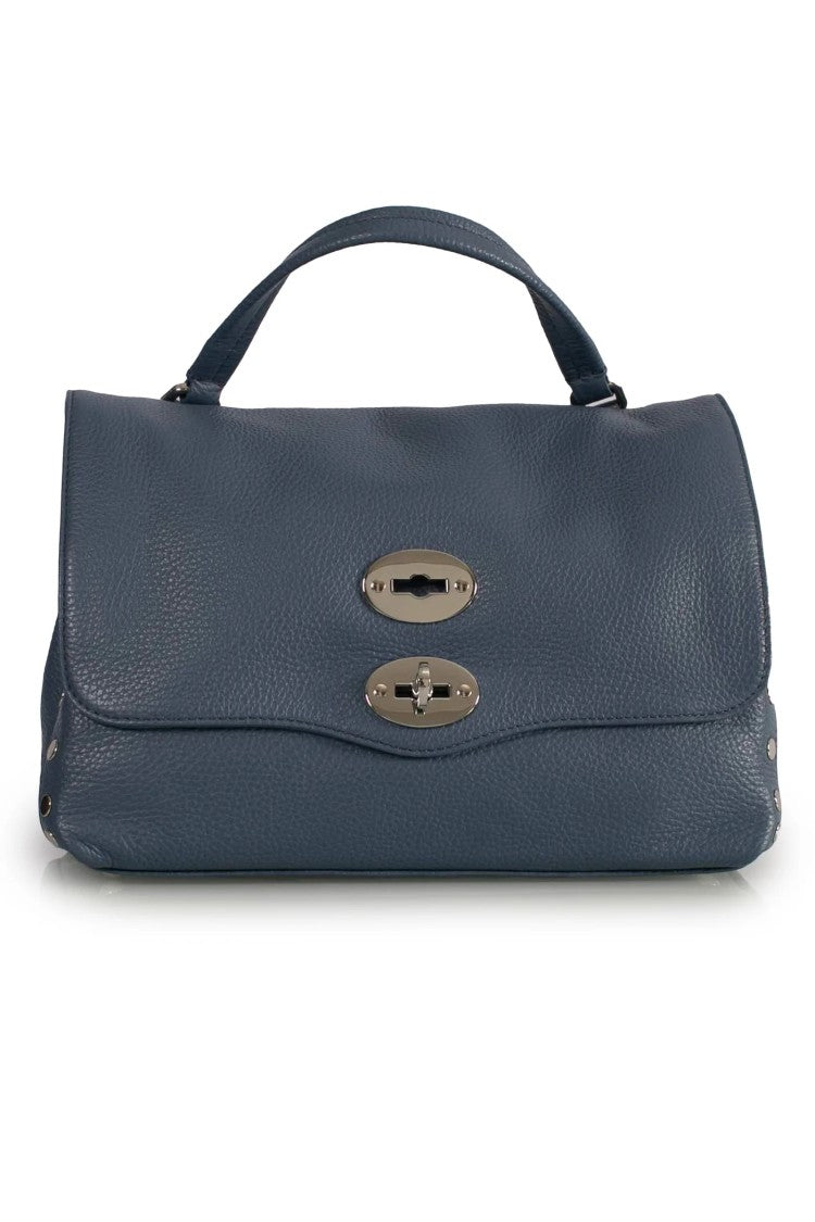 Zanellato Postina Daily Blue Pavon M Handbag