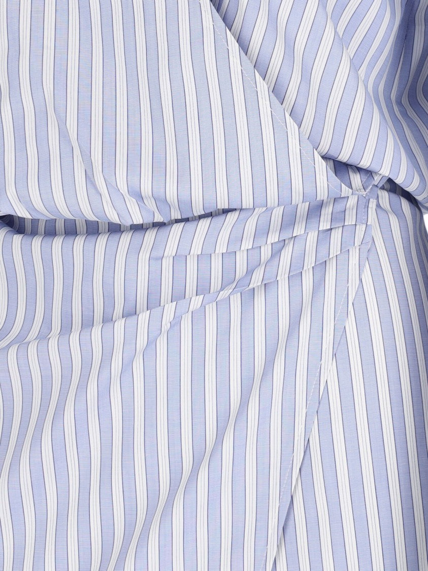 The Attico "Mini Chemisier" Dress – Blue