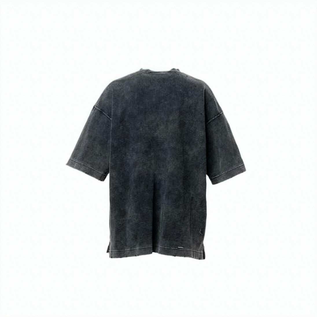 Maison Mihara Yasuhiro Washed Black Short-Sleeve T-Shirt