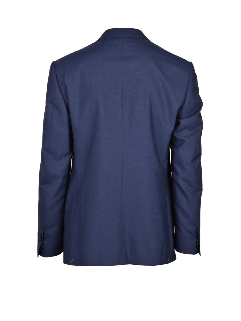 Corneliani Blue Sartorial Cupro Men Suit