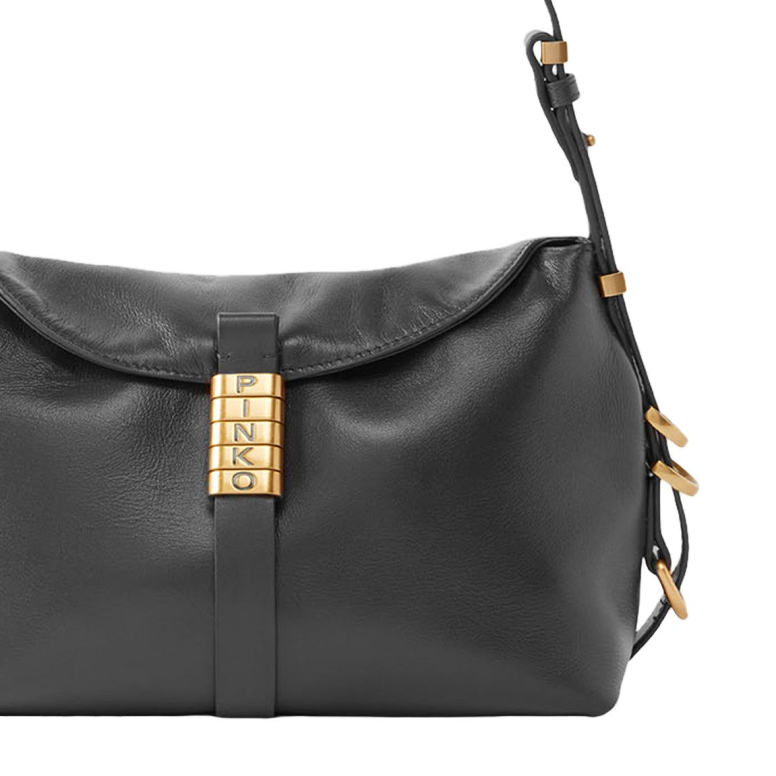 Pinko Saddle Bag Baguette Shoulder Bag