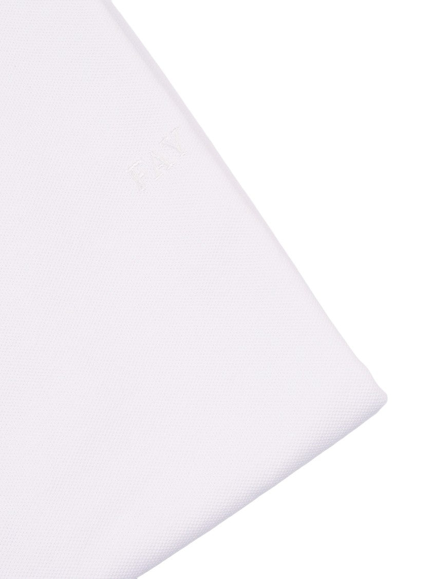 Fay Short Sleeve Piquet Bicolor Polo Shirt