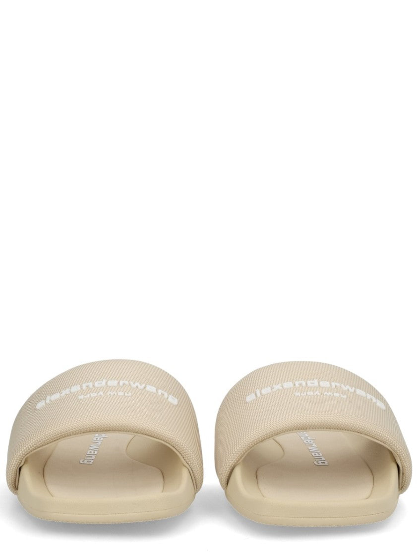 Alexander Wang Polyamide Minimalist Slip-On Slippers