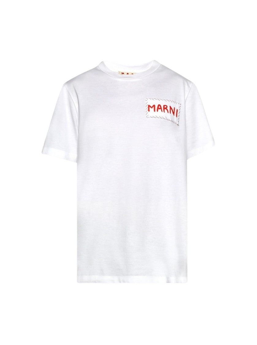 Marni Patch Tee White