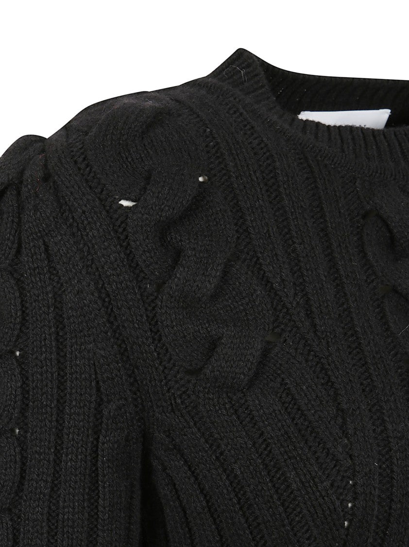 Alexander Mcqueen Intricately Embroidered Wool Dress