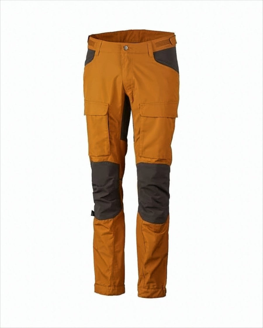 Lundhags Two-Tone Straight Pants With Cargo Pockets