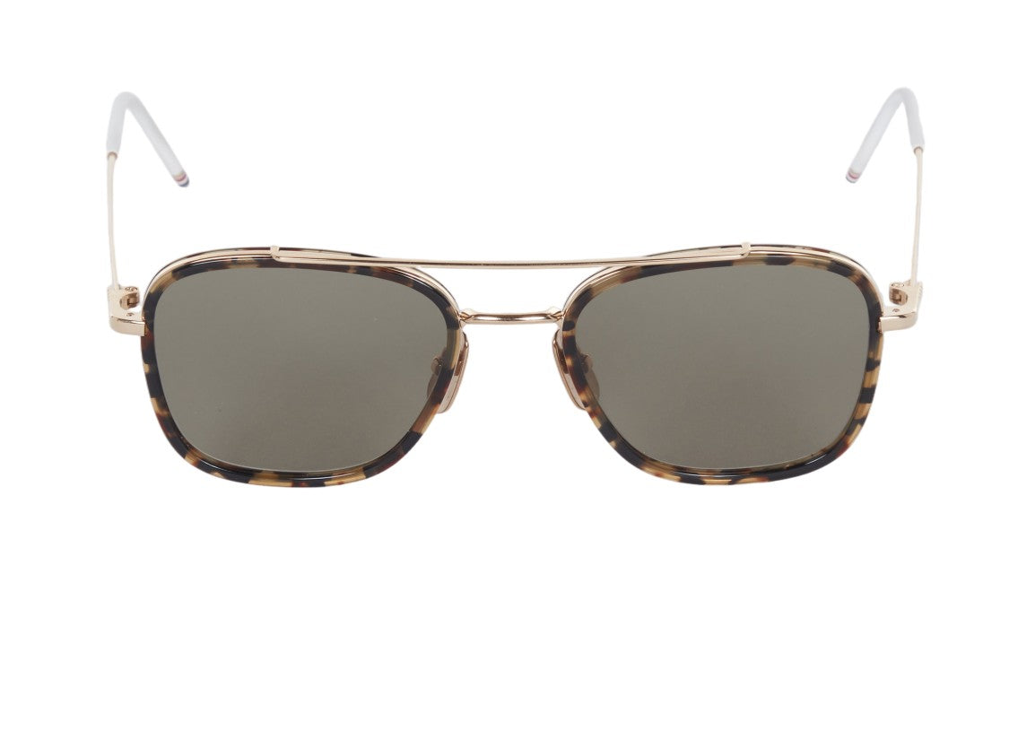 Thom Browne Ues800a Square Tortoiseshell Sunglasses