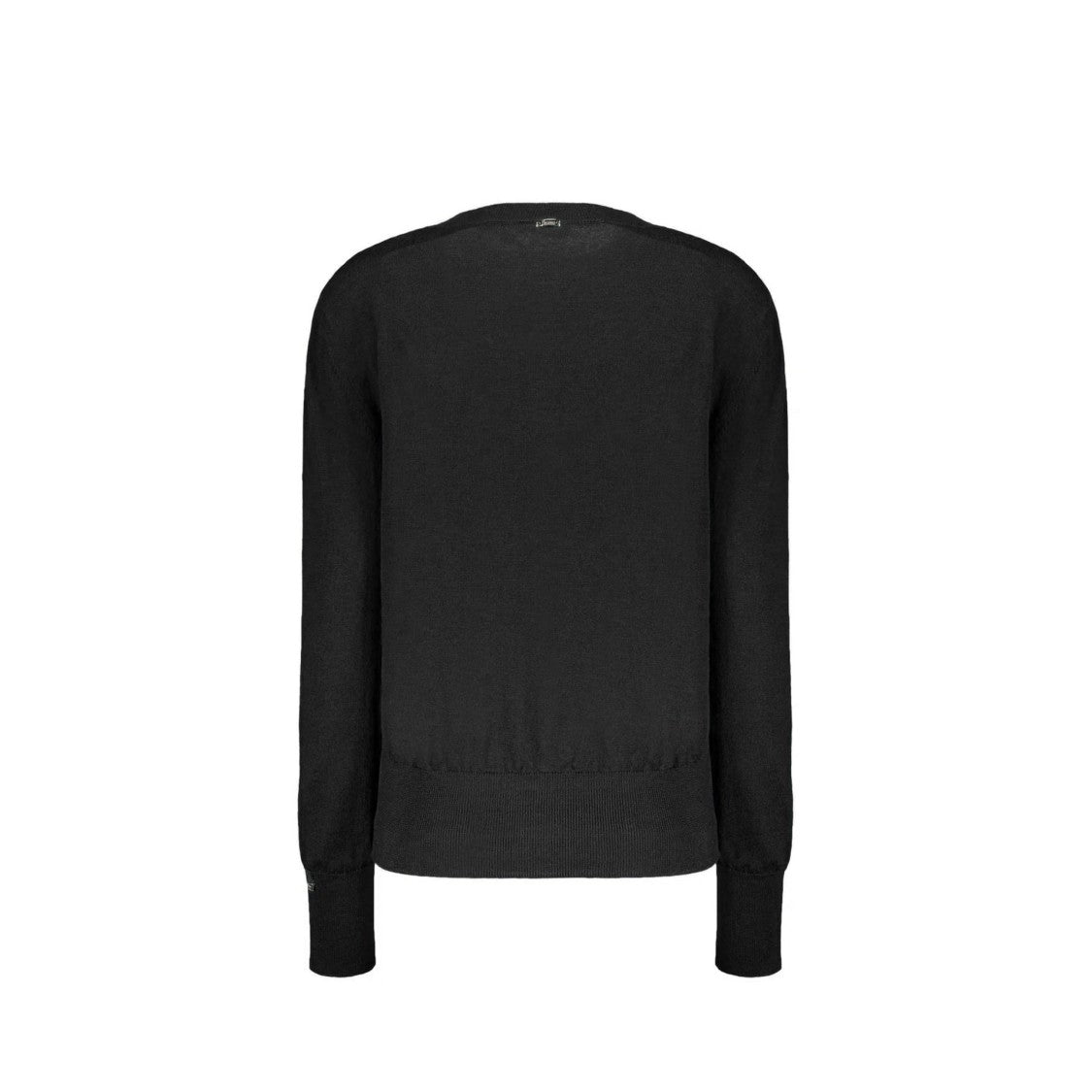 Herno Fitted Long-Sleeve Virgin Wool Sweater