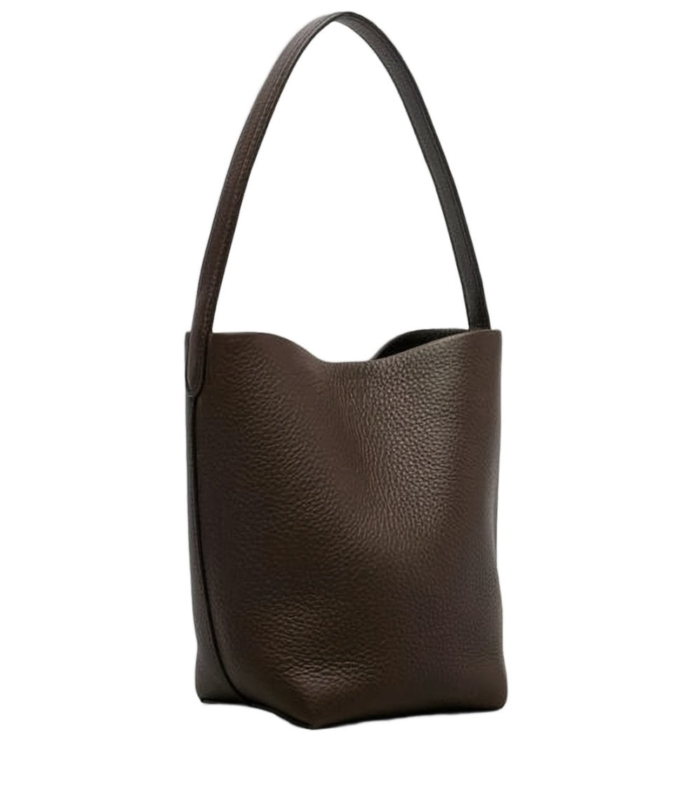 The Row Pebbled Calf Leather Small Tote Bag