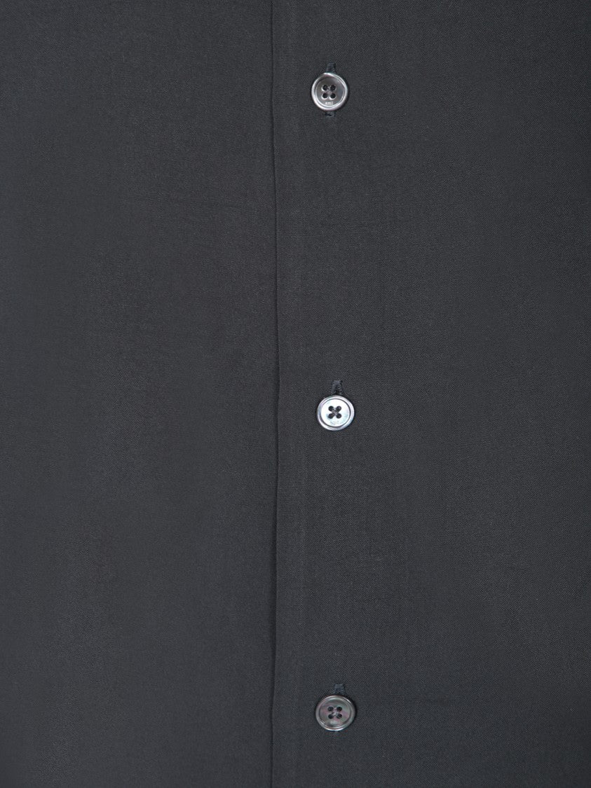 Ami Long Sleeve Relaxed Fit Grey Shirt