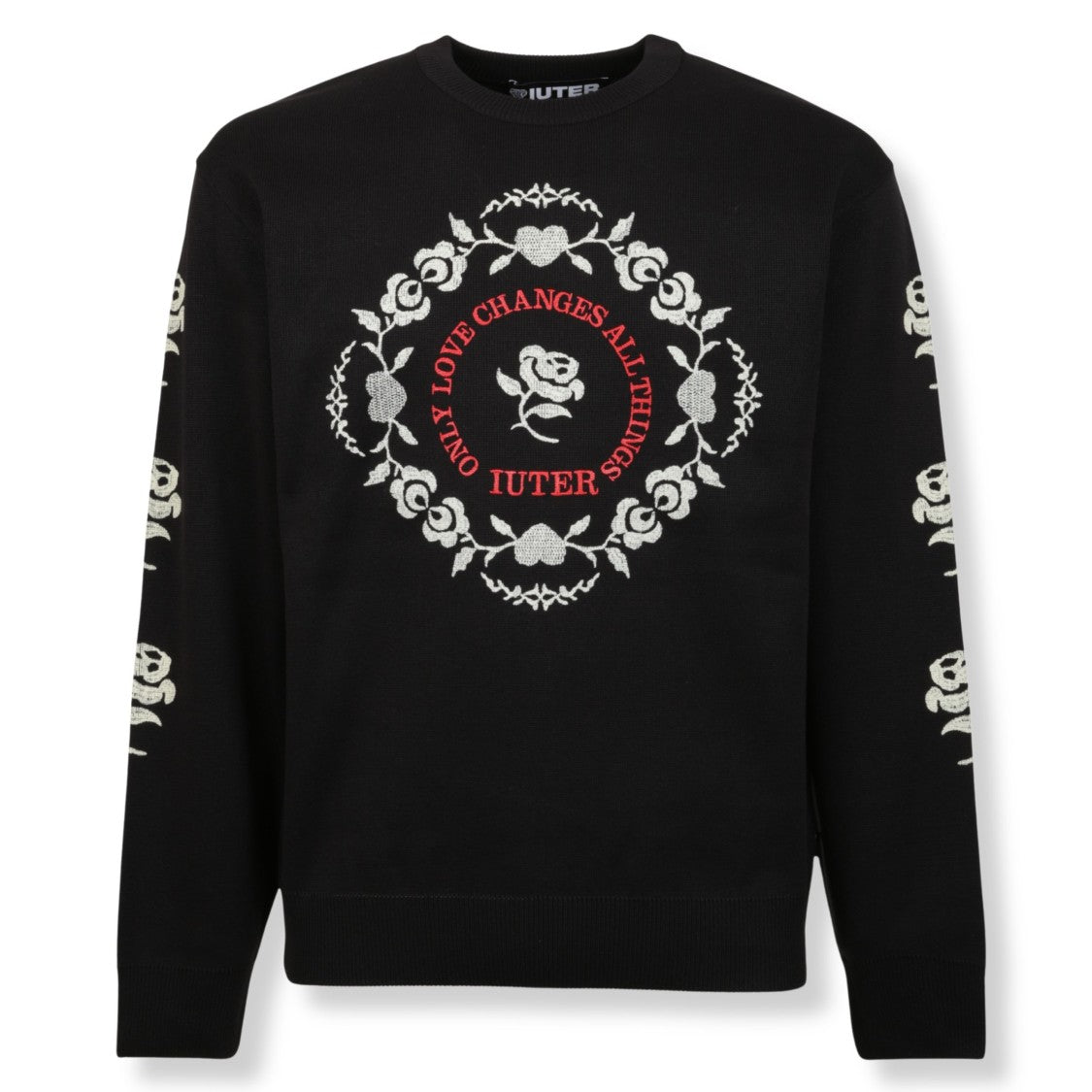 Iuter Floral Logo Jumper