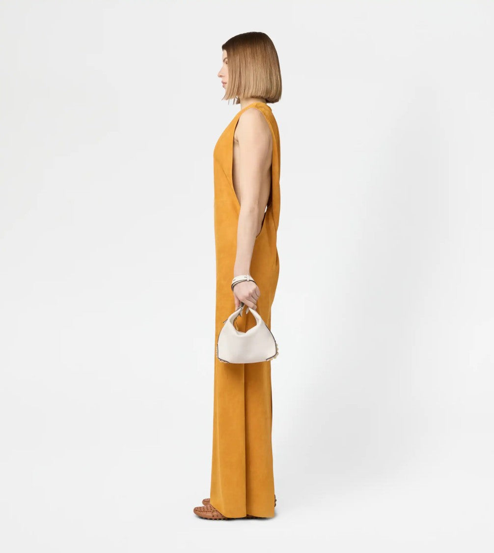 Tod's Gmt Sacca Mini Leather Bag – White