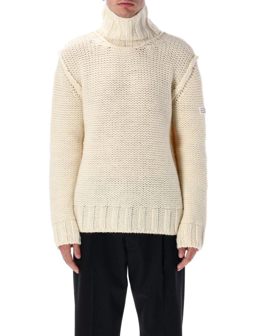 Mm6 By Maison Margiela High Neck Sweater