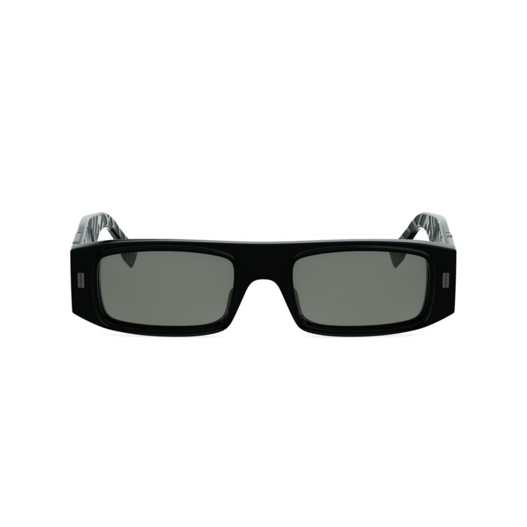 Fendi Fe40181i Bold Rectangular Sunglasses