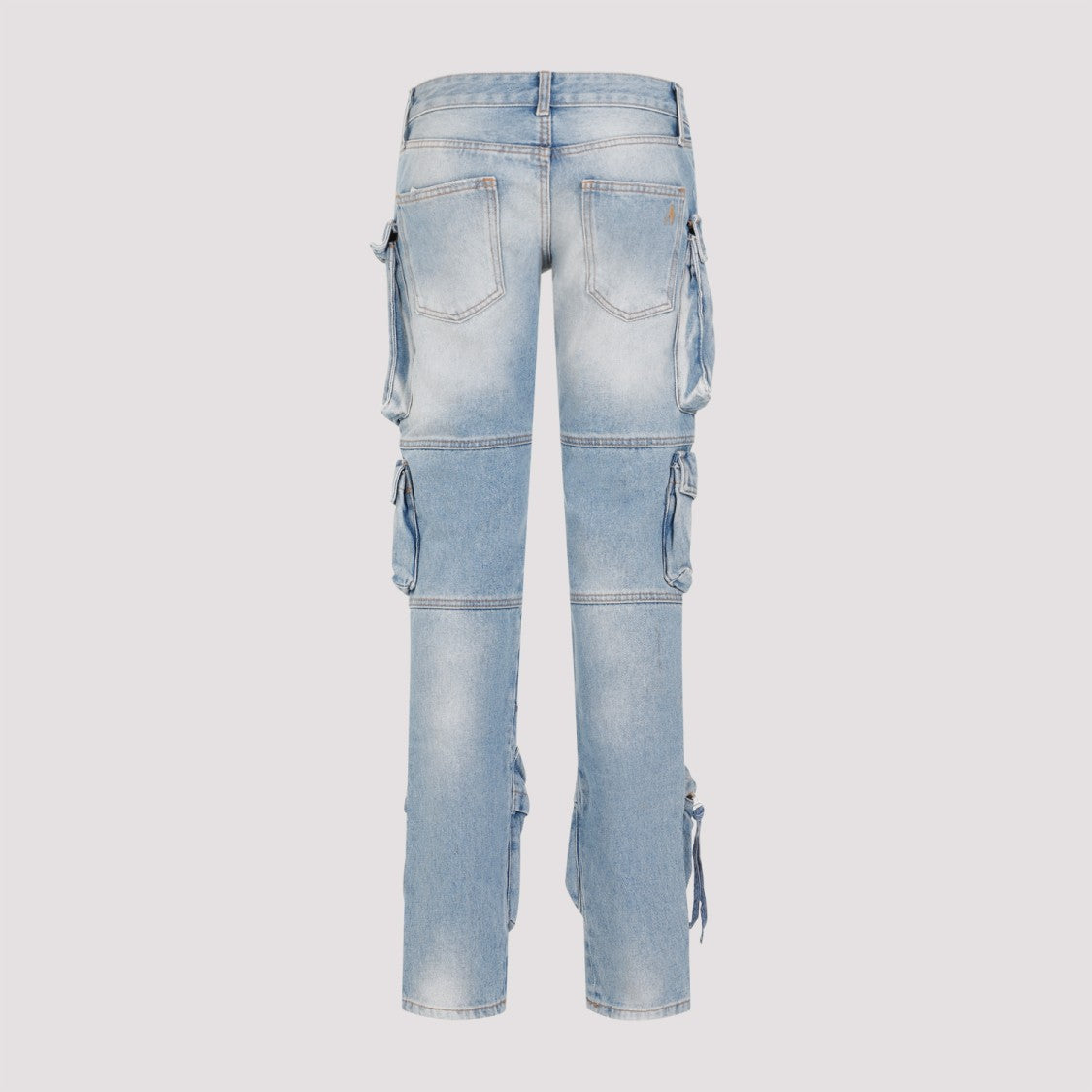 The Attico Sky Blue Essie Long Pants