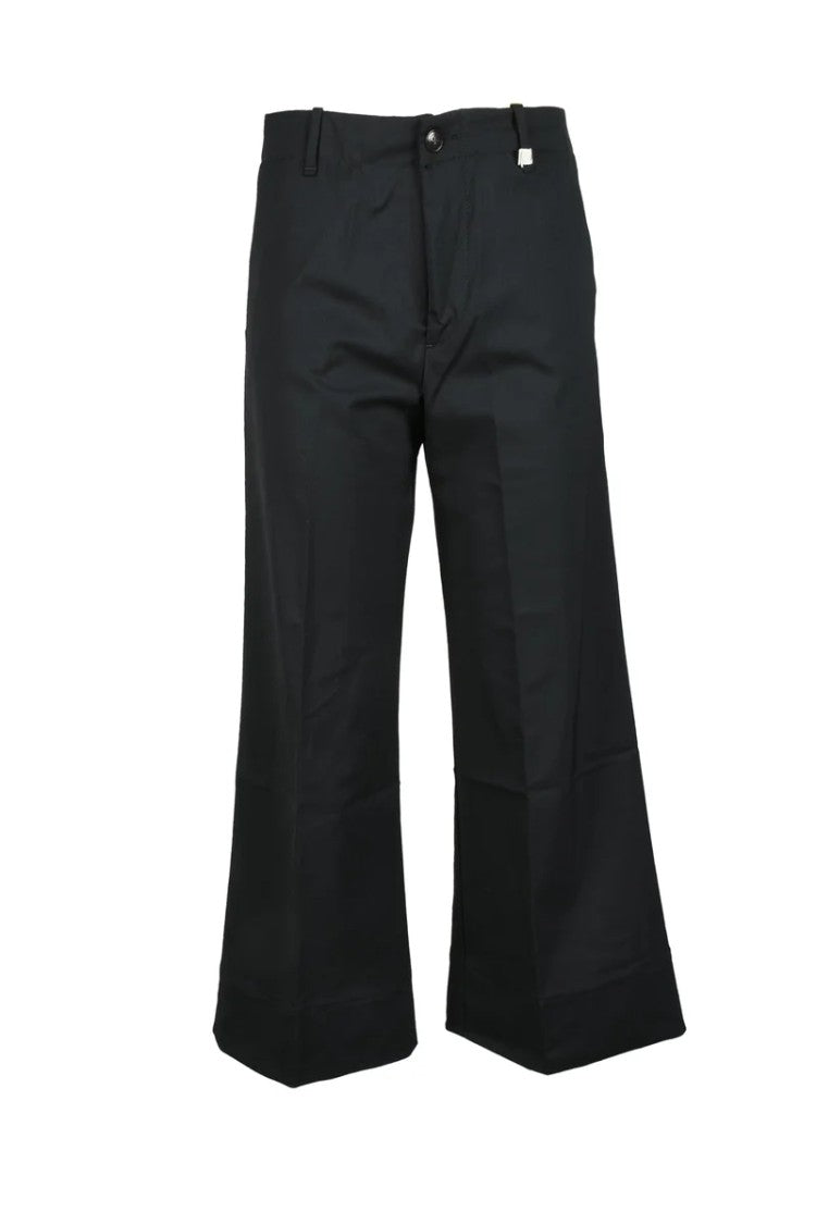 Myths Wool Polyamide Elastane Trousers - Black
