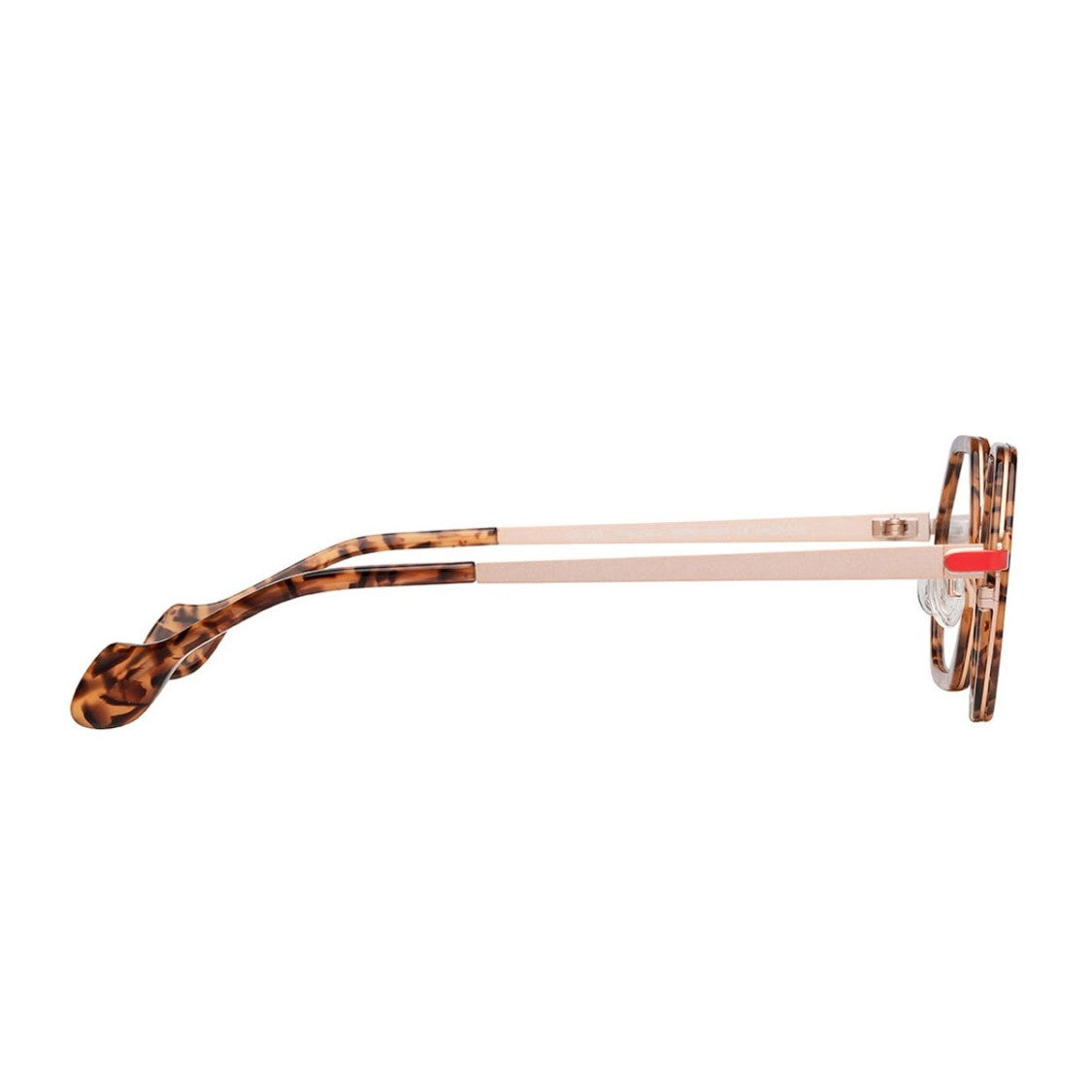 Matttew Brown Gesa Acetate Geometric Sunglasses