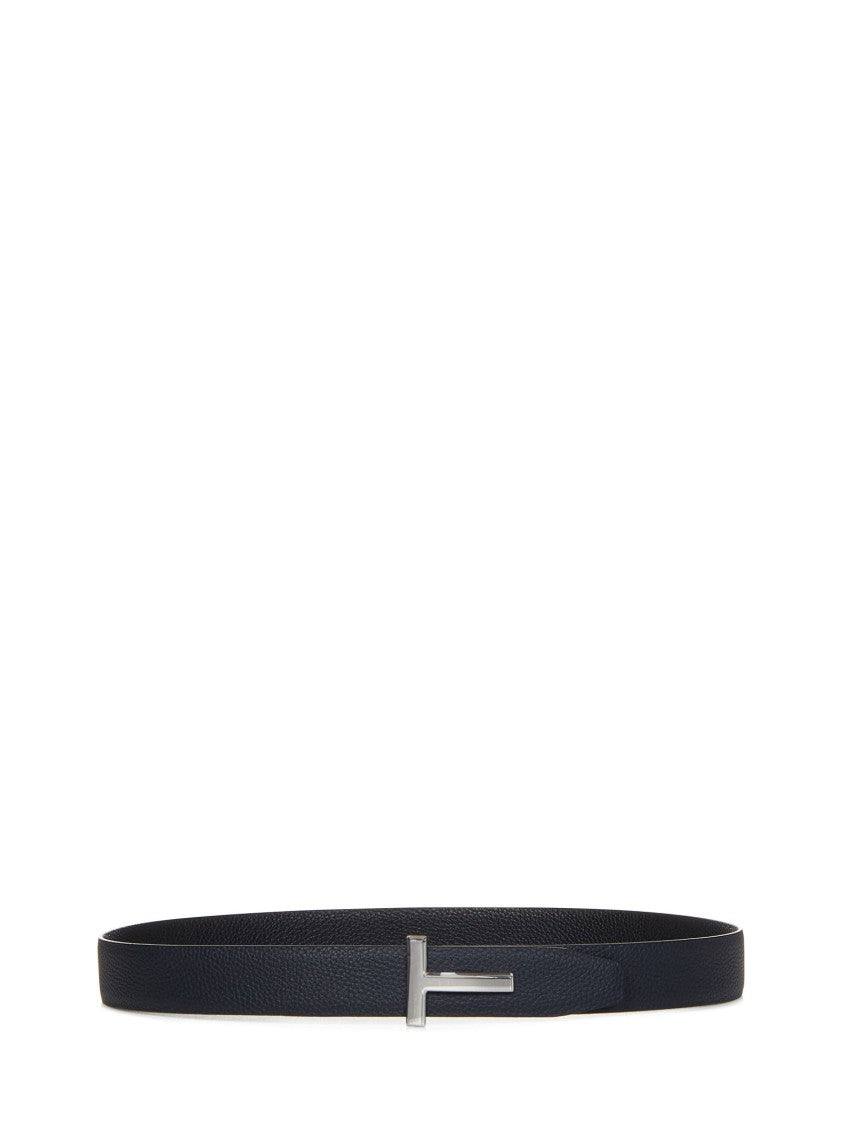 Tom Ford Blue Calf Leather Belts