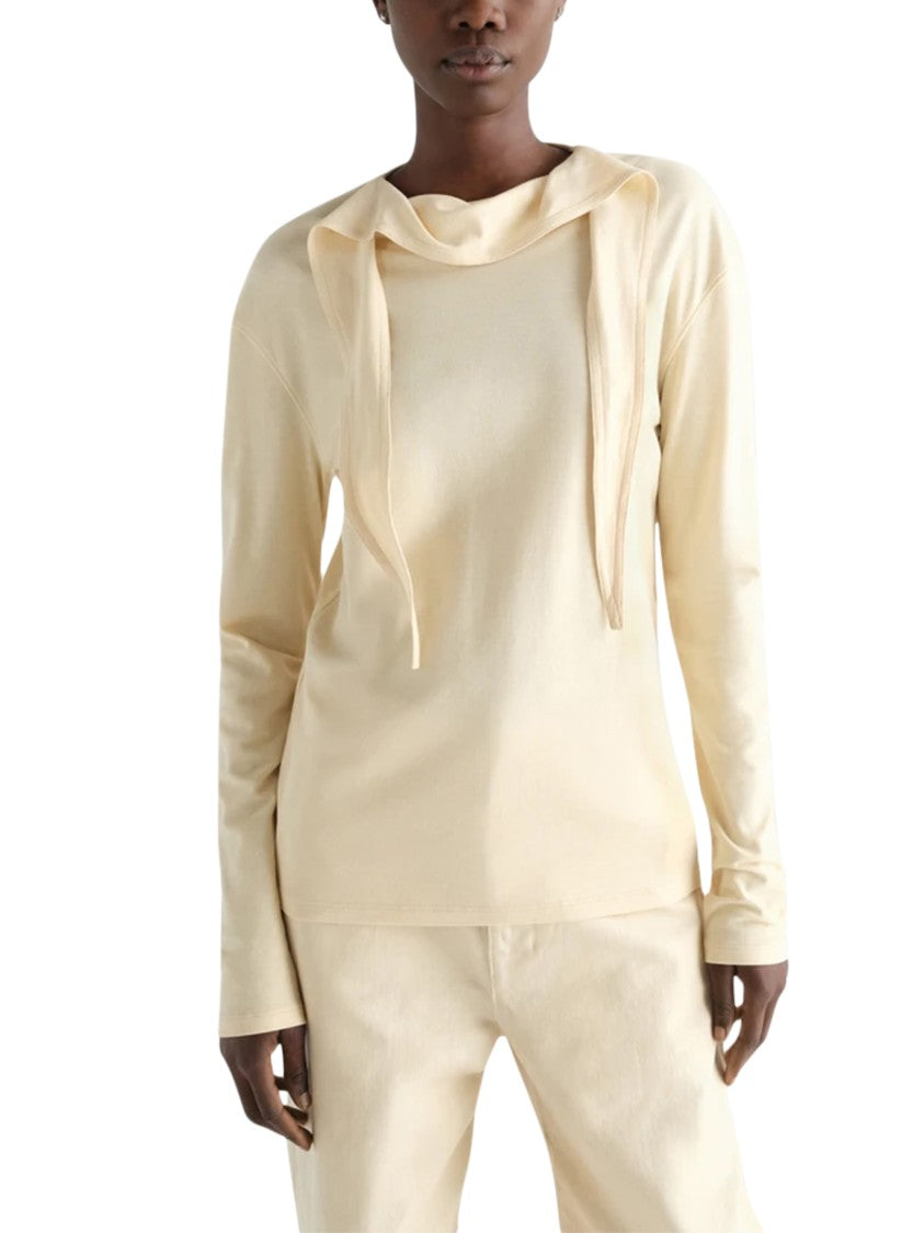 Lemaire Long-Sleeve Foulard Tie Top