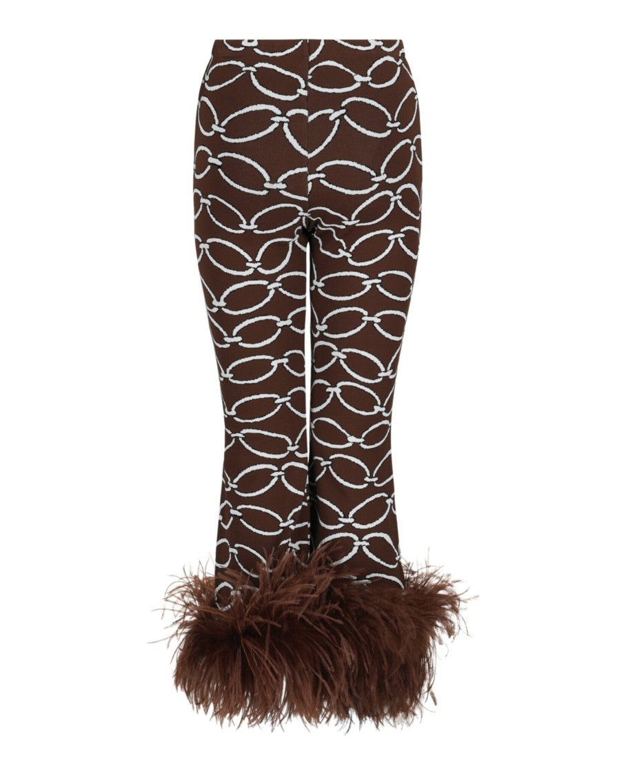 Valentino Patterned Knit Pants