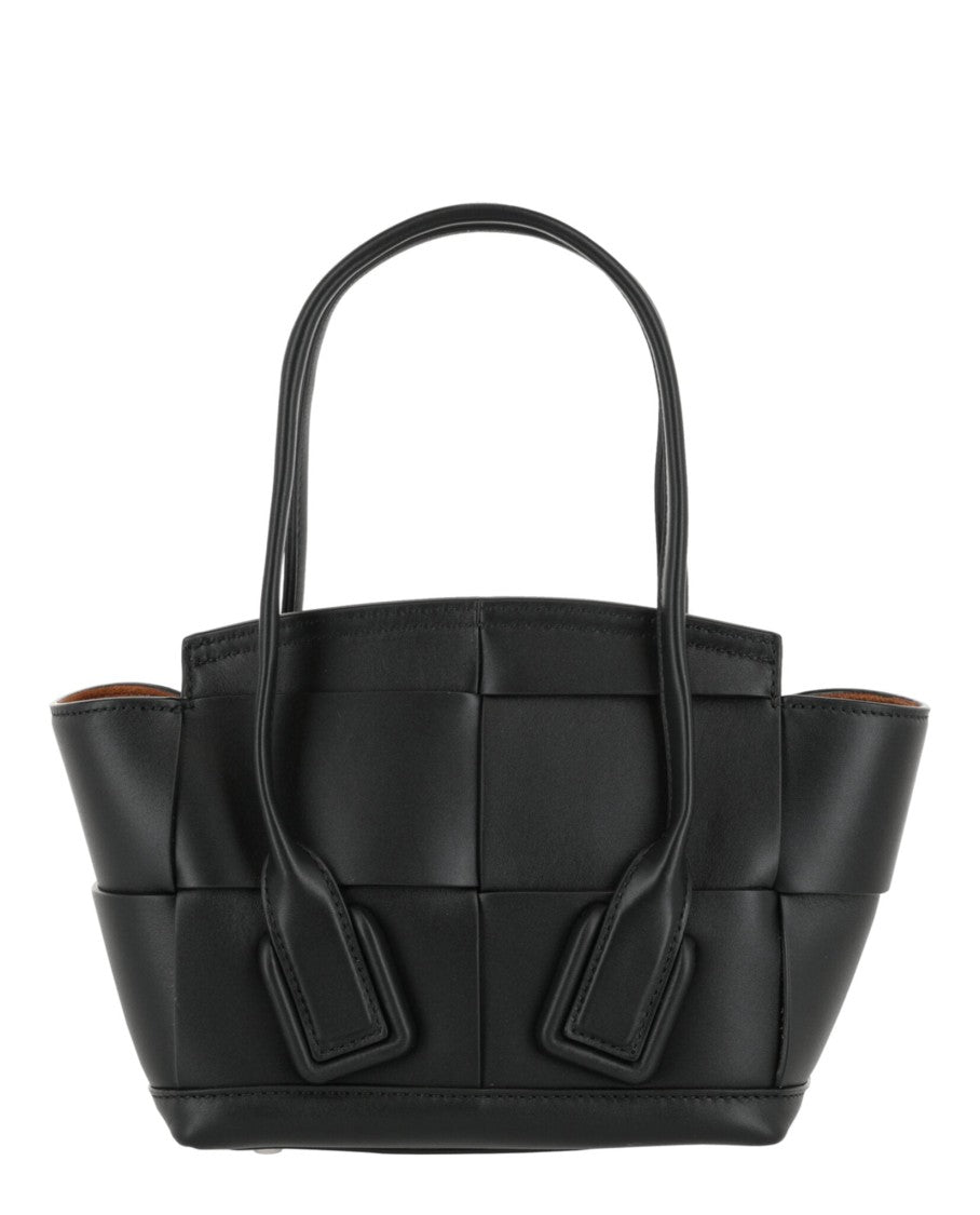 Bottega Veneta Arco 33 Mini Grainy Leather Top-Handle Bag