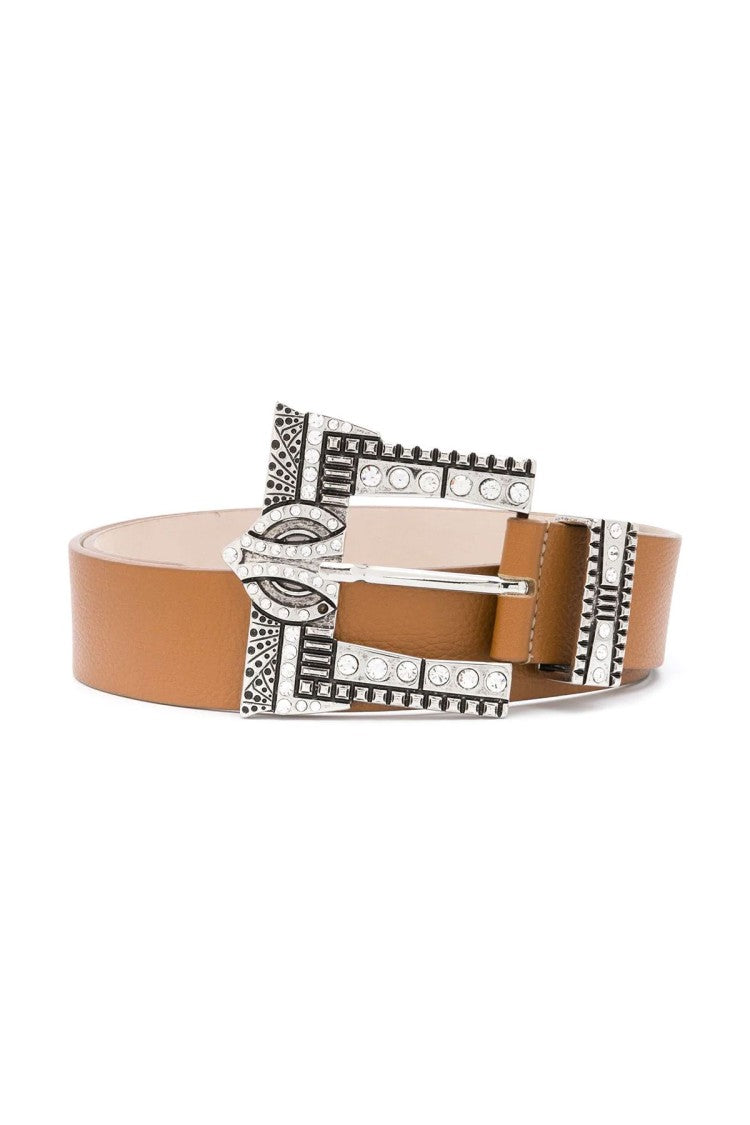 B Low The Belt Warm Tan Leather Belt