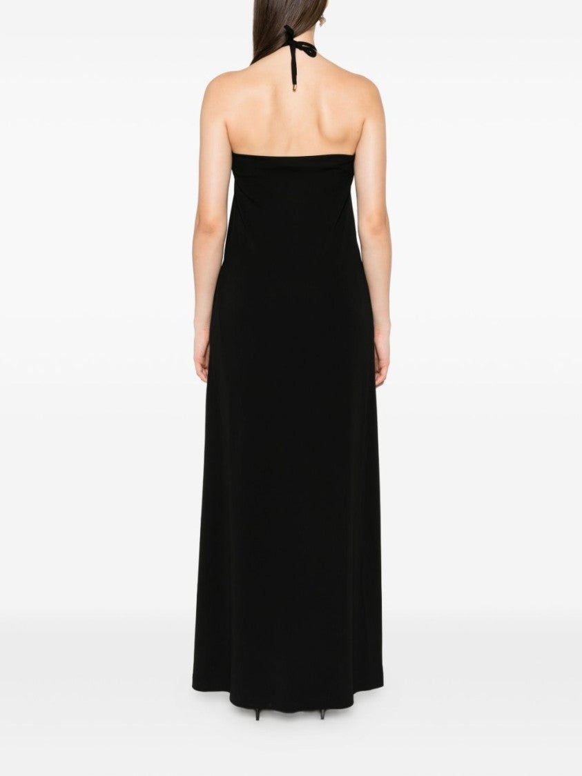 Moschino Maxi-Length Halterneck Dress