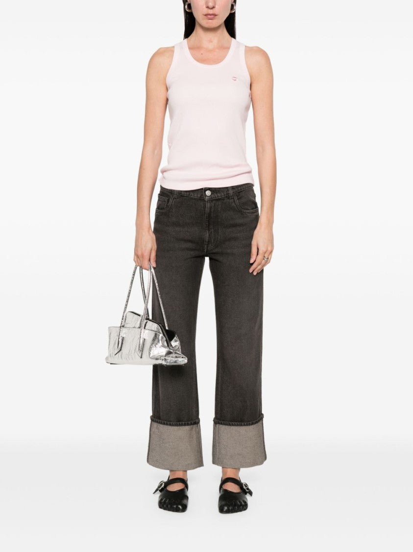 Coperni Classic Five-Pocket Trousers With Logo-Buckle Detail