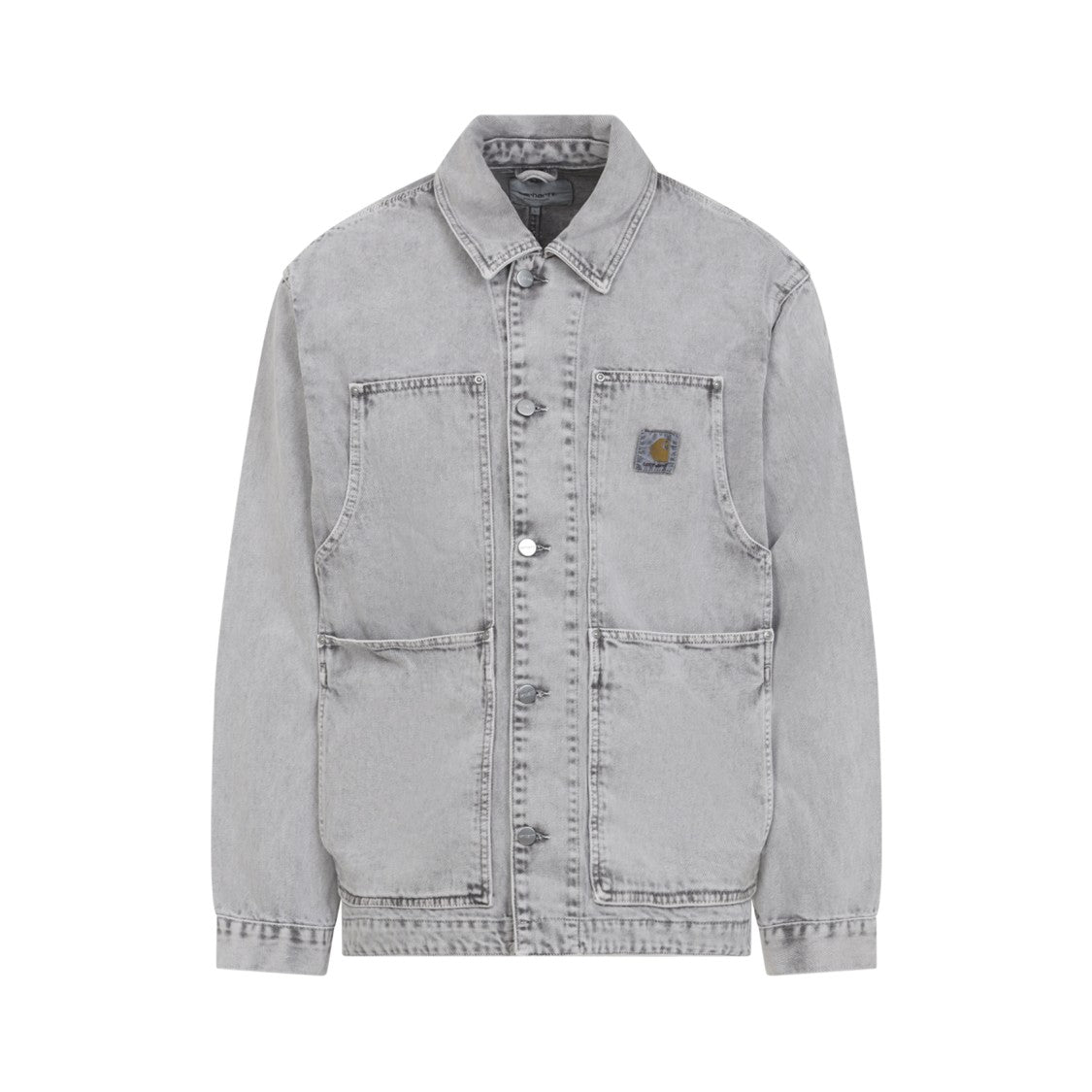 Carhartt Wip Rugged Grey Cotton Utility Jacket