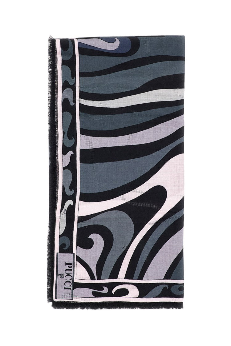 Emilio Pucci Wool And Silk Pashmina
