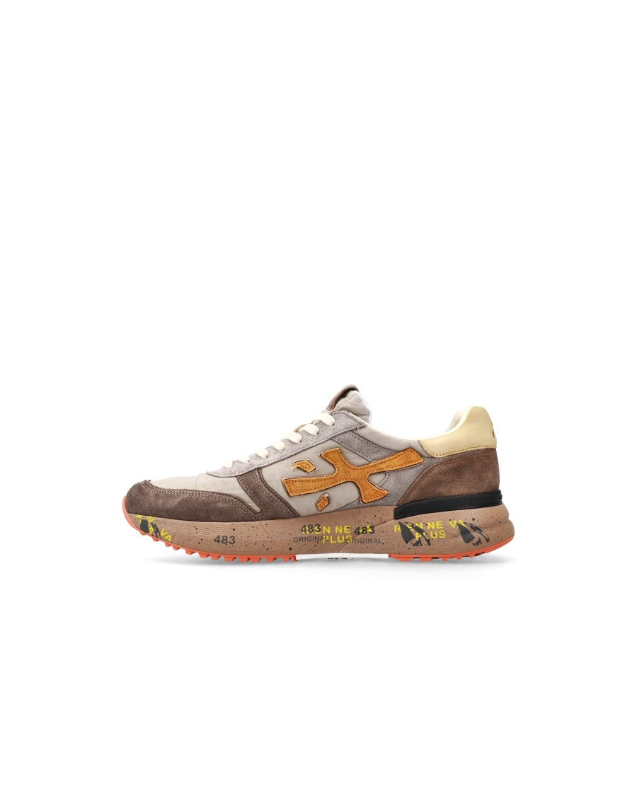 Premiata Mustard Gray Sneakers