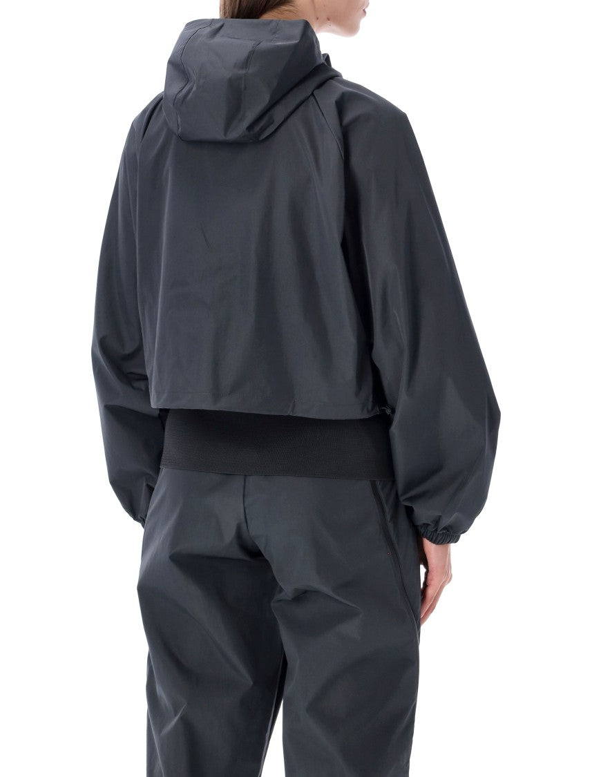 Adidas By Stella Mccartney Cropped Hooded Track Jacket