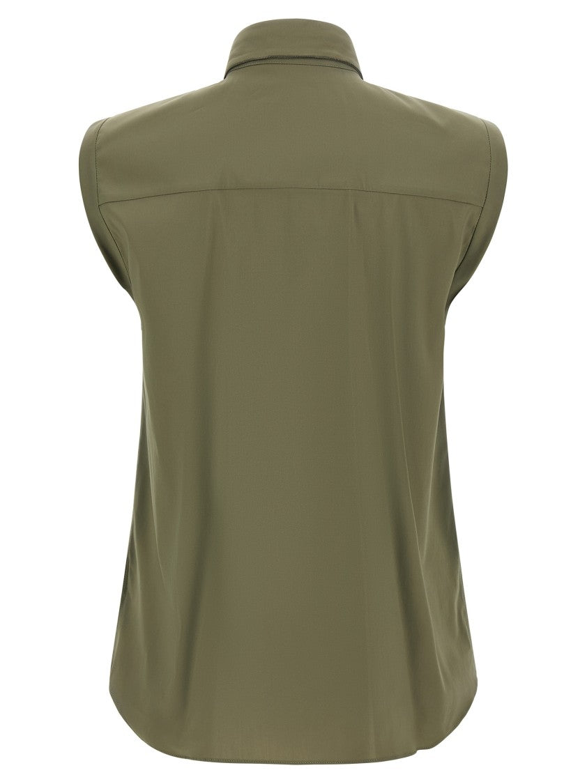 Brunello Cucinelli 'Shiny Trim' Shirt