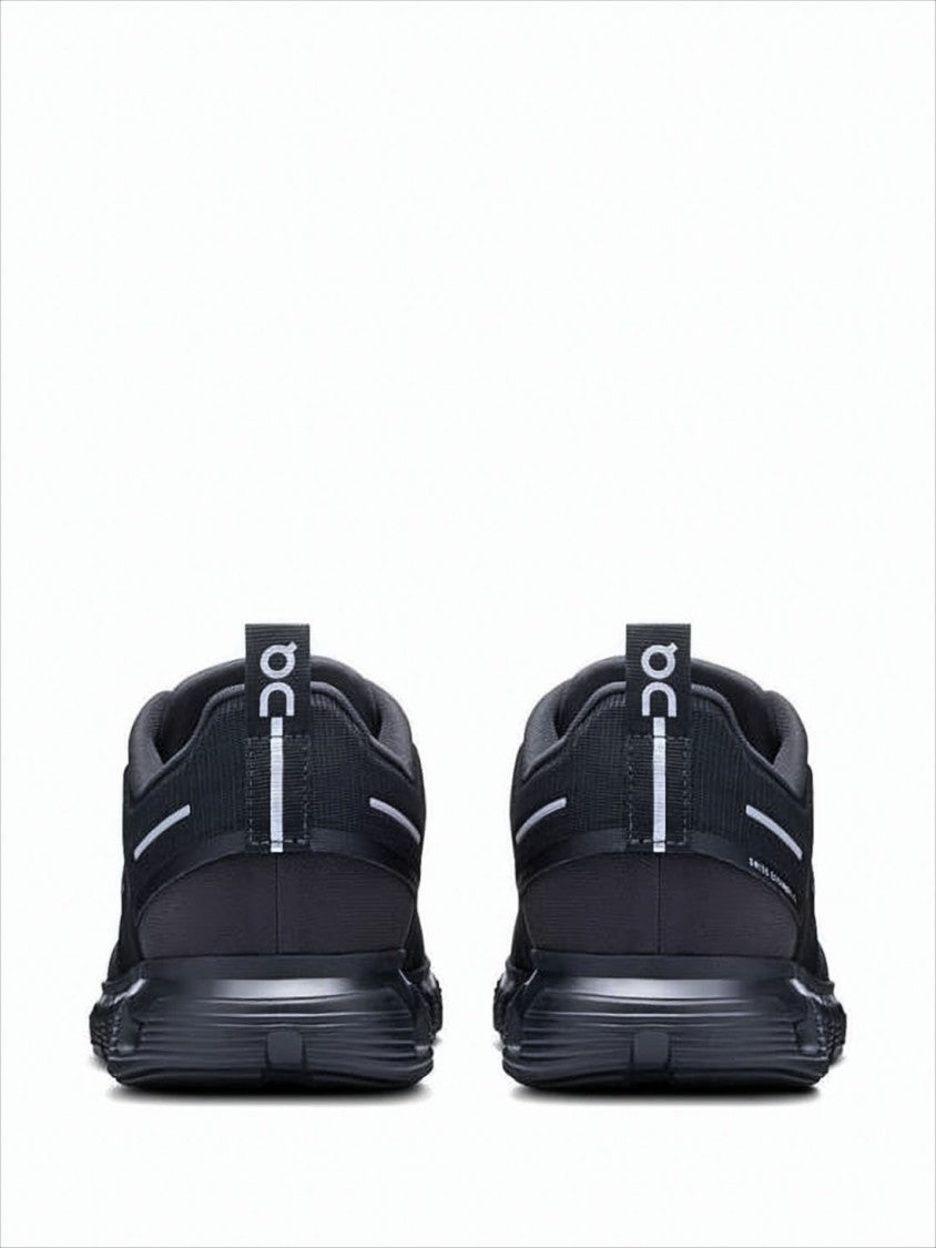 On Running Black Sneakers With Breathable Recycled Polyester Upper