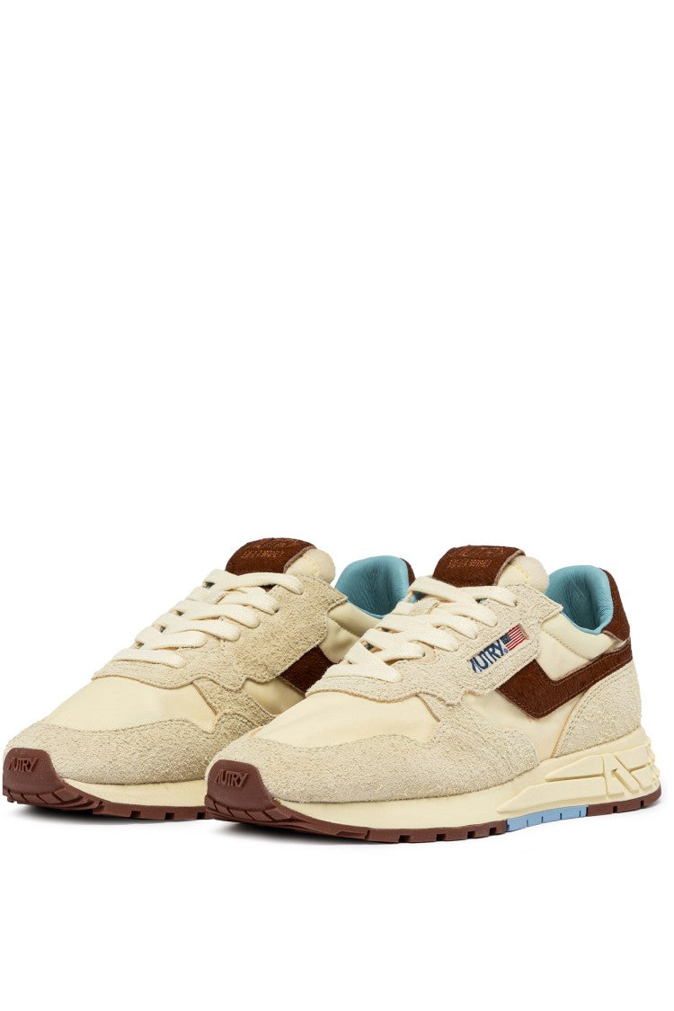 Autry Reelwind Suede Calf Hair Sneakers