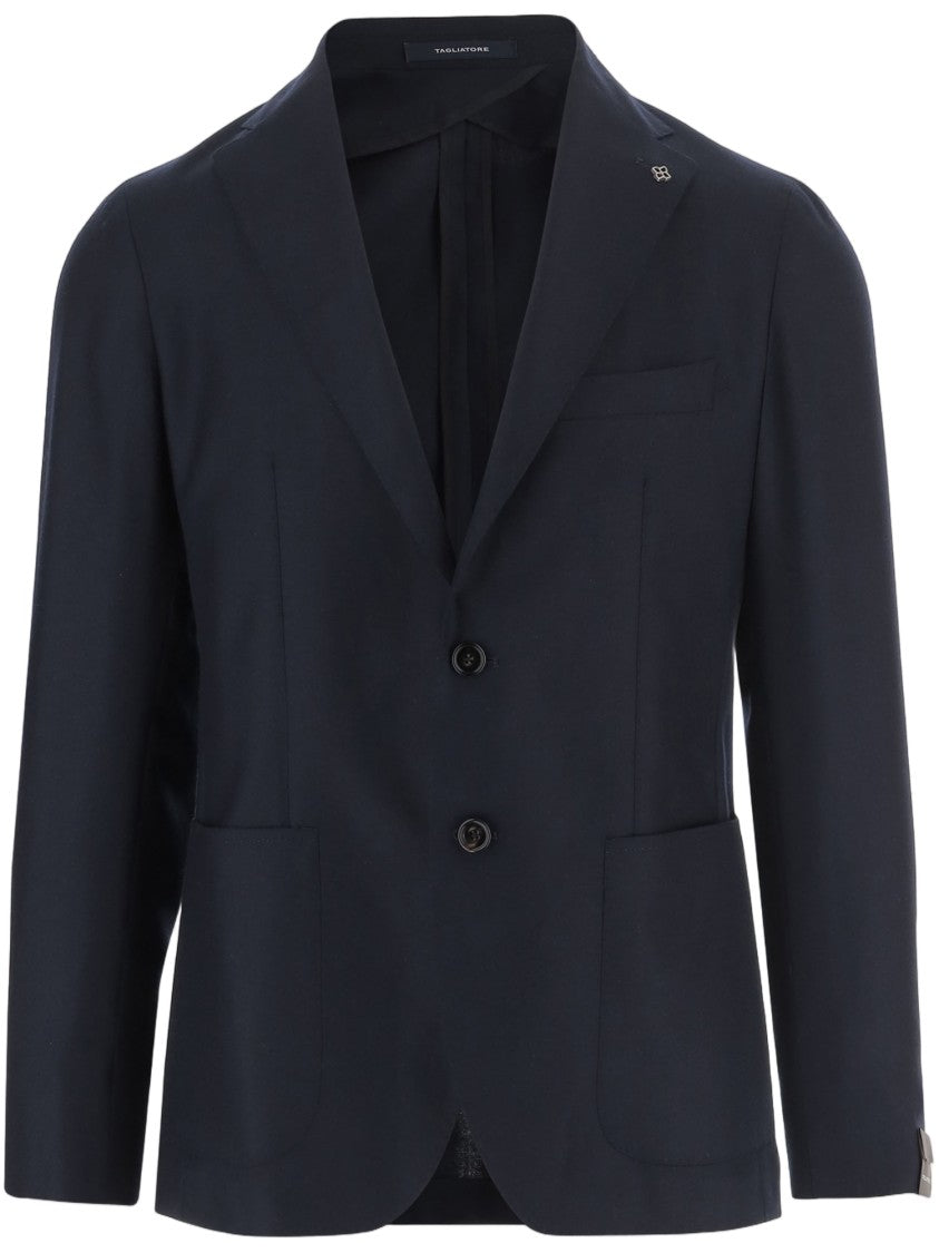 Tagliatore Single-Breasted Cashmere Jacket