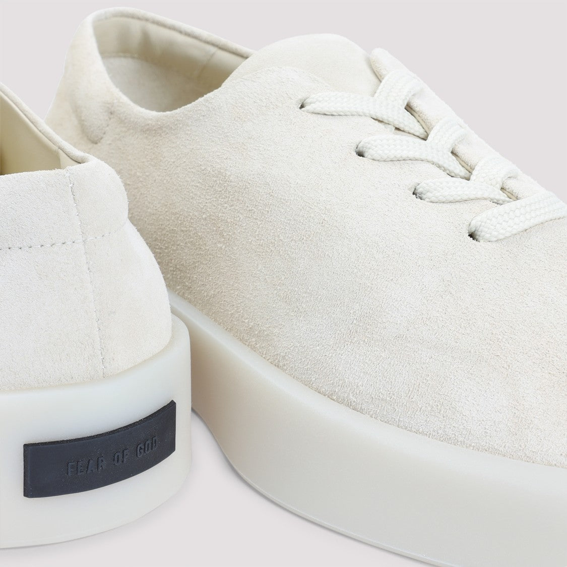 Fear Of God 101 Grey Cow Leather Sneakers