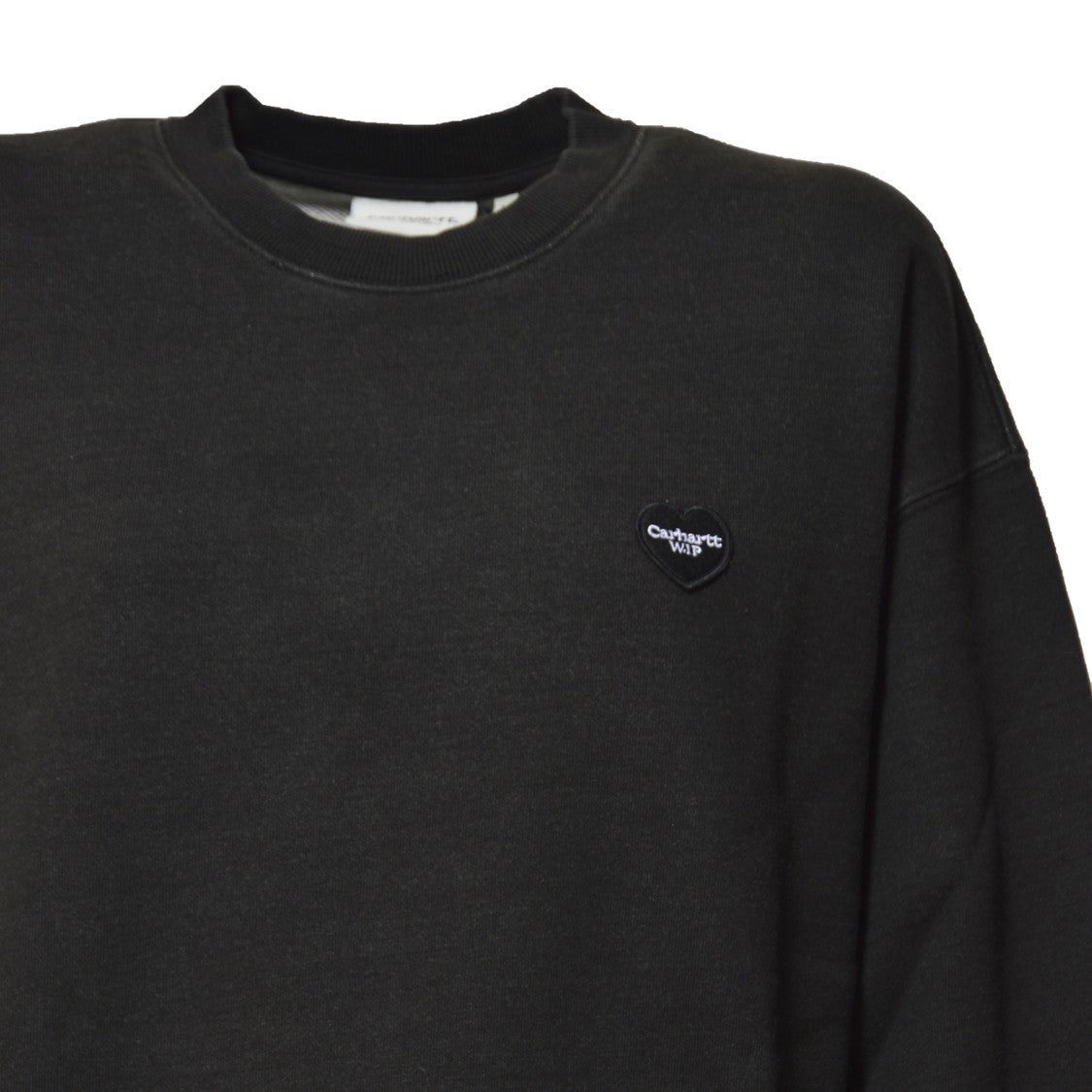 Carhartt Wip Black Cotton Crewneck Sweatshirt