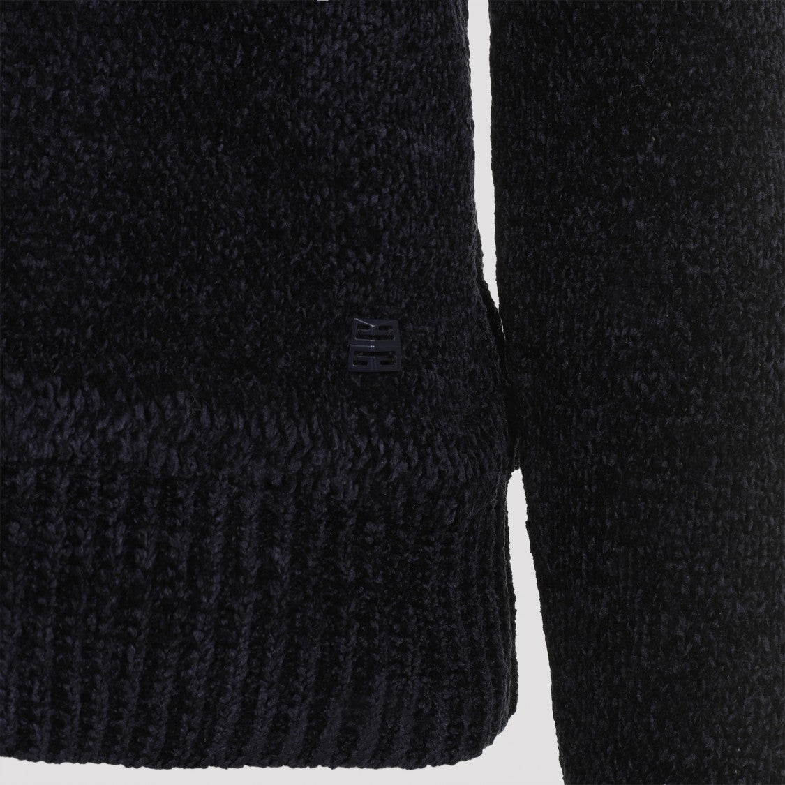 Givenchy High-Quality Knit Sweater With Mock Neck And Textured Finish