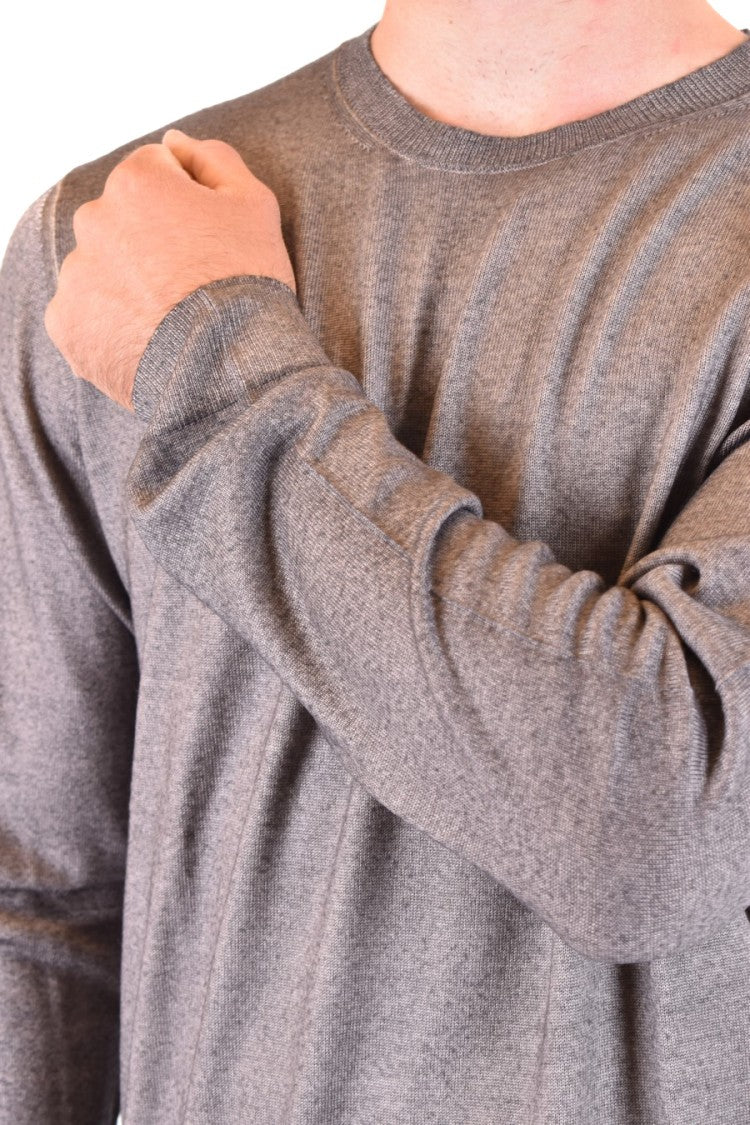 Dondup Multicolor Wool Sweater With Classic Crew Neckline