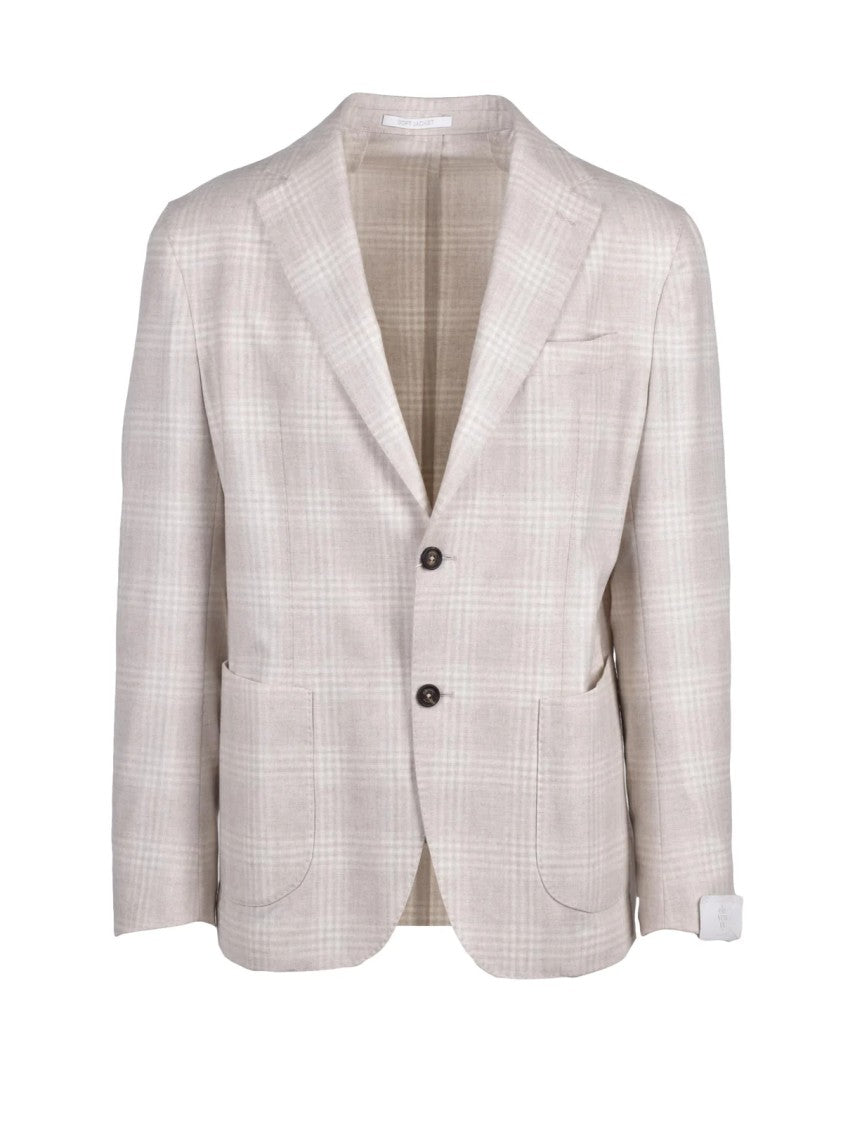 Eleventy Fitted Blazer In Luxurious Wool Silk Cashmere Blend