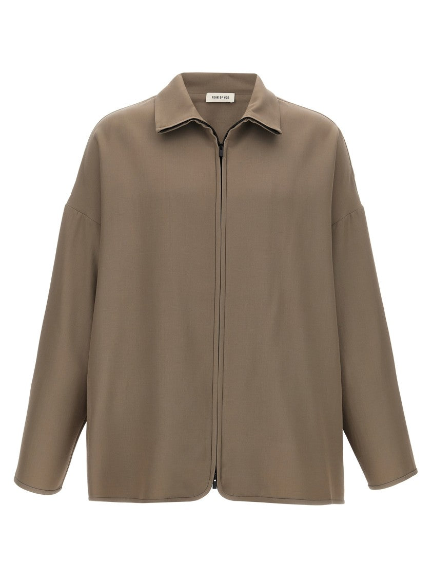 Fear Of God Oversized Virgin Wool Blend Jacket