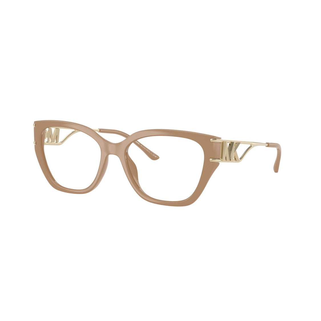 Michael Kors 0Mk4140u Bold Cat-Eye Eyeglasses With Gold-Tone Metal Arms