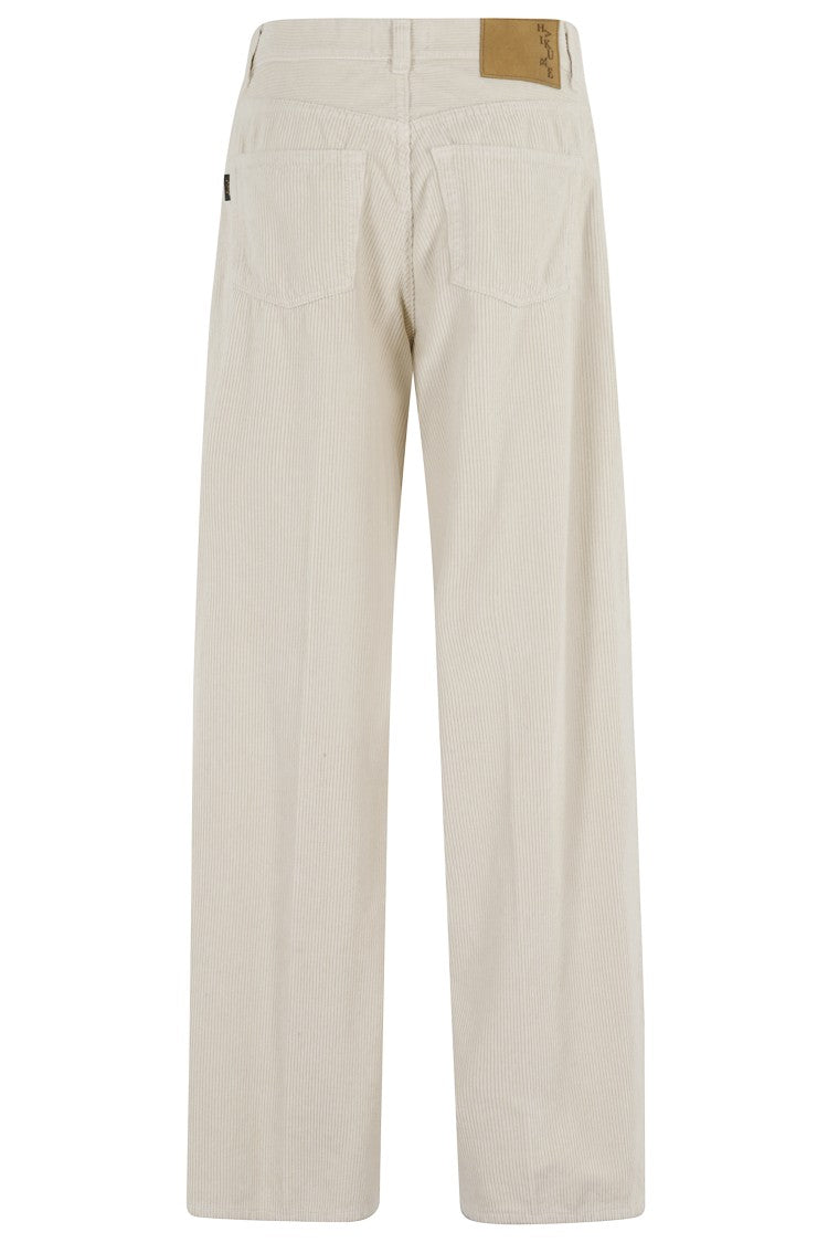 Haikure Wide-Leg Corduroy Jeans With Classic Five-Pocket Design