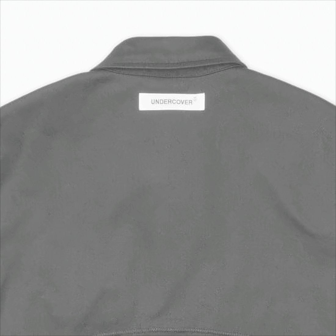 032C Structured Grey Jacket With Classic Collar