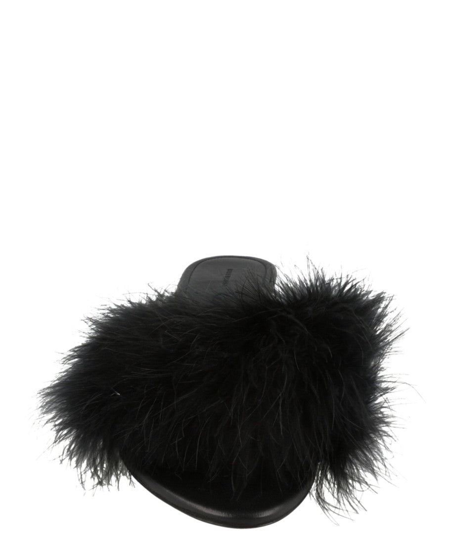 Balenciaga Boudoir Feather Sandals