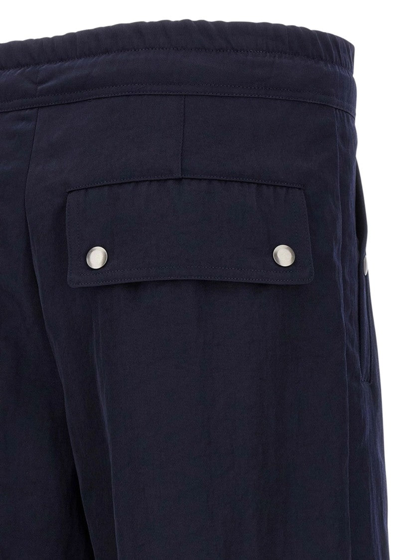 Dries Van Noten Blue Prima Wide-Leg Pants