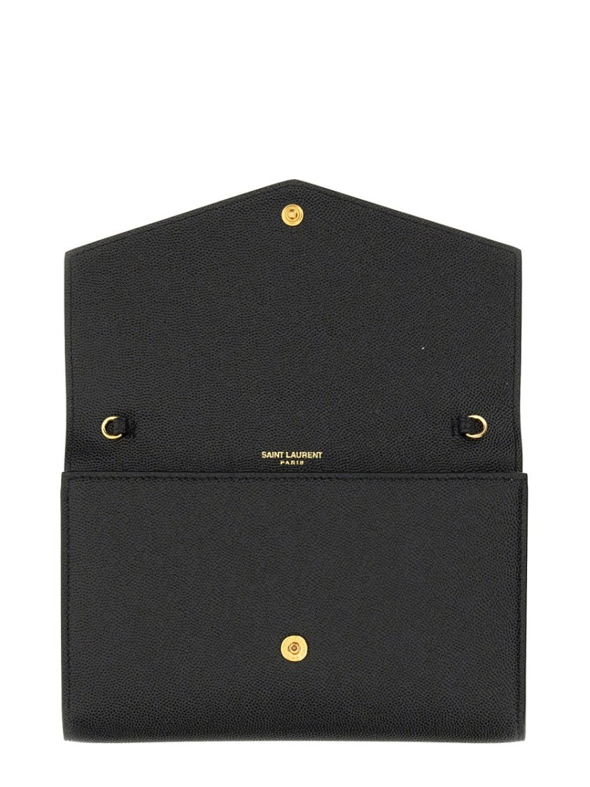 Saint Laurent Uptown Wallet With Chain